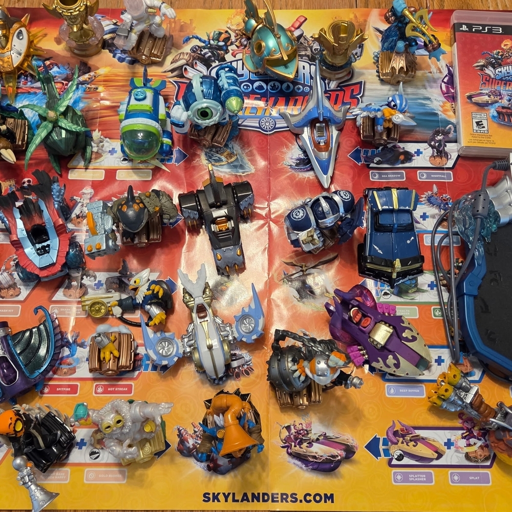 Skylanders supercharger PS3 Lot